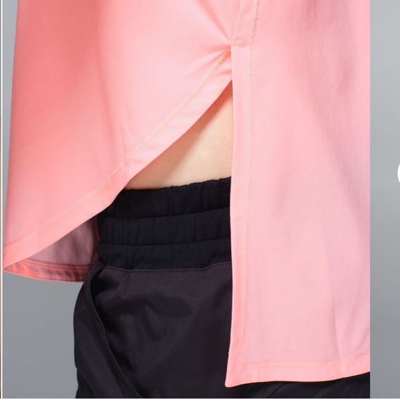 Lululemon Pink Split Singlet - Picture 2 of 8